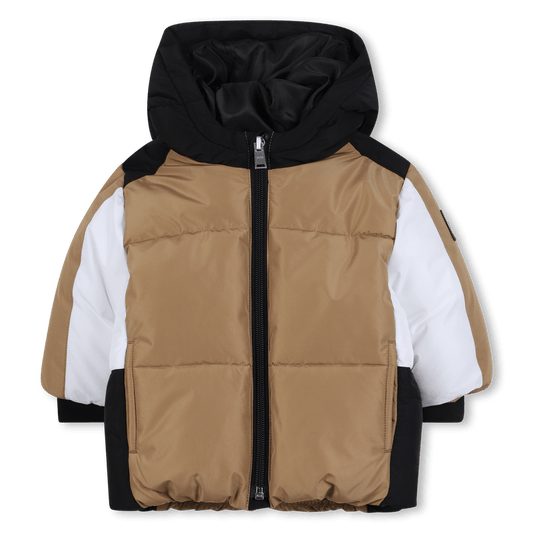 GIUBBINO TRICOLORE BEIGE/NERO/BIANCO HUGO BOSS - Angel Luxury