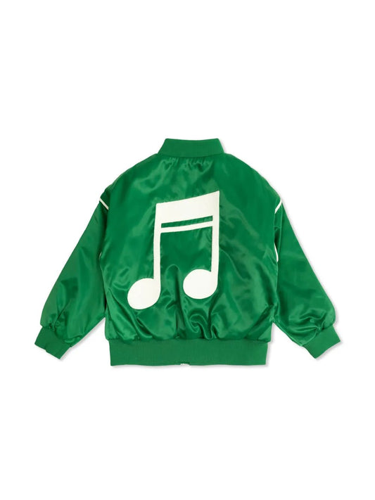 GIUBBINO VERDE CON NOTA MUSICALE MINI RODINI - Angel Luxury