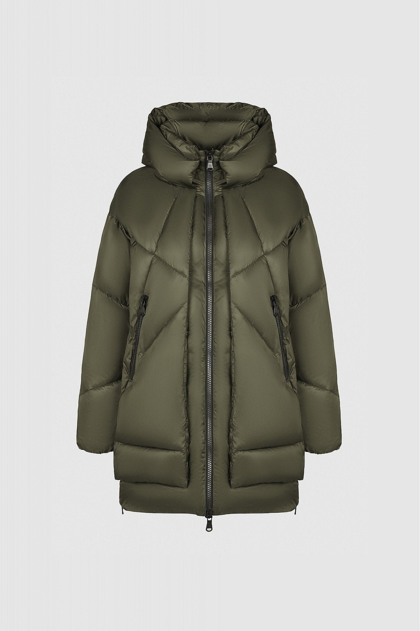 GIUBBINO VERDE LUNGO CANADIAN - Angel Luxury