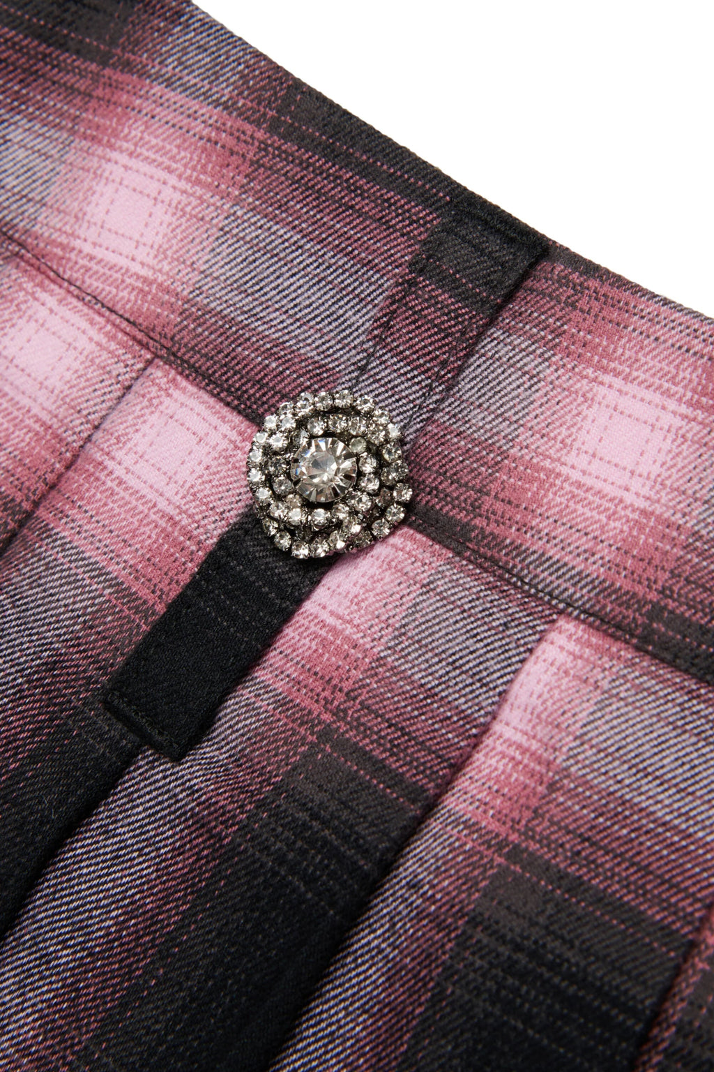 GONNA A QUADRI NERA/ROSA N21 - Angel Luxury