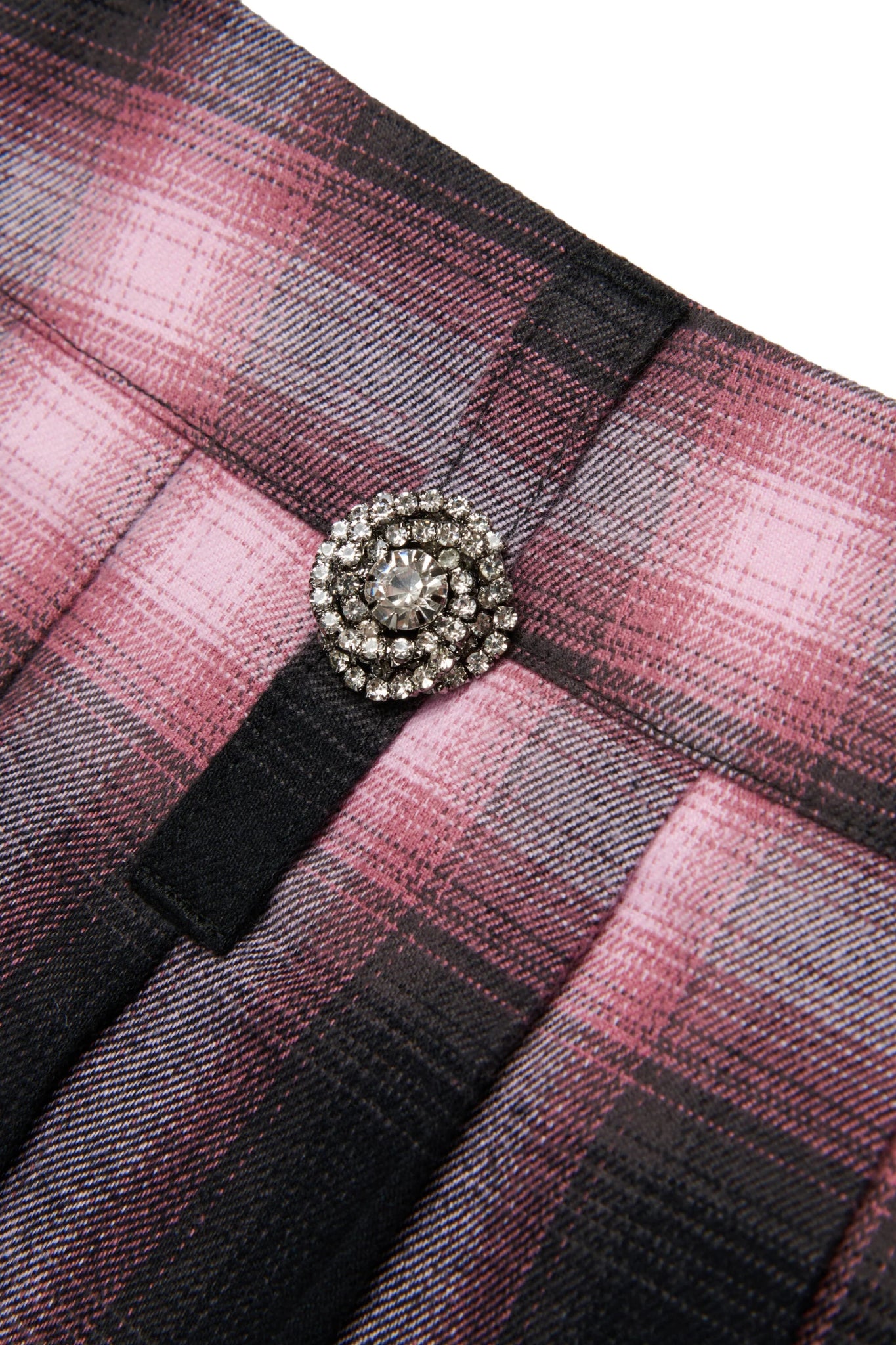 GONNA A QUADRI NERA/ROSA N21 - Angel Luxury