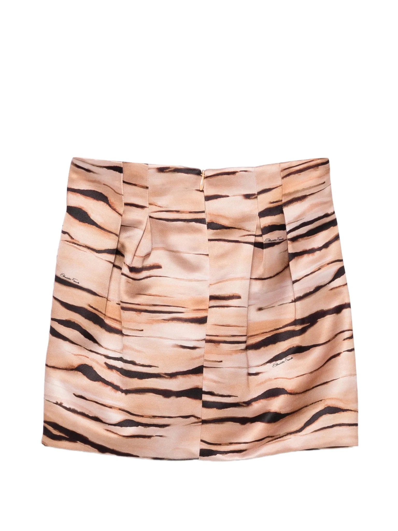 GONNA ANIMALIER PLISSETTATA ELISABETTA FRANCHI - Angel Luxury