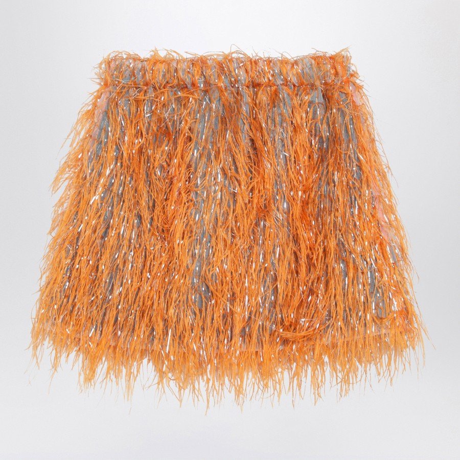 GONNA ARANCIONE DOUUOD - Angel Luxury