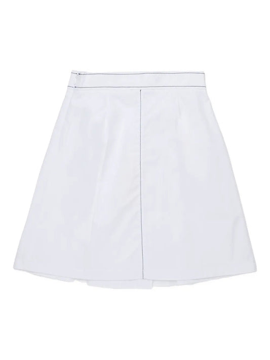 GONNA BIANCA CON CUCITURE NERE MARNI - Angel Luxury