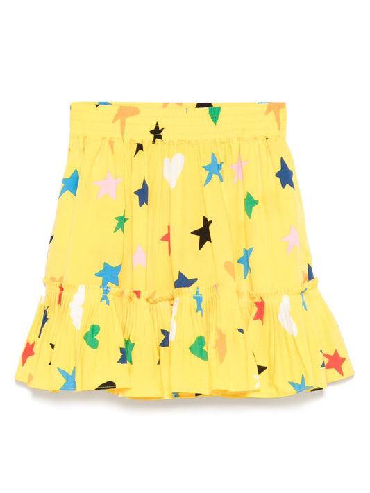 GONNA GIALLA CON STELLE COLORATE STELLA MCCARTNEY - Angel Luxury