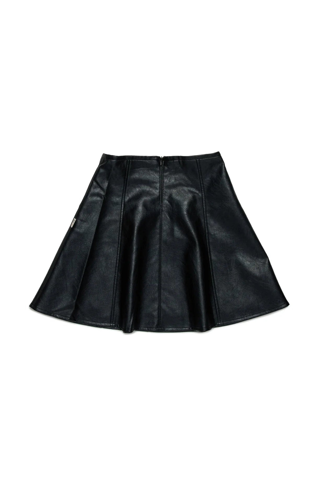 GONNA IN ECOPELLE NERA N21 - Angel Luxury