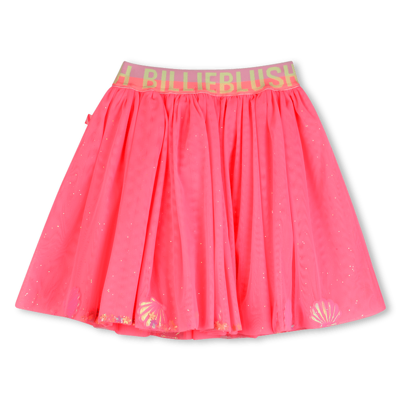 GONNA IN TULLE E PAILLETTES ROSA BILLIEBLUSH - Angel Luxury