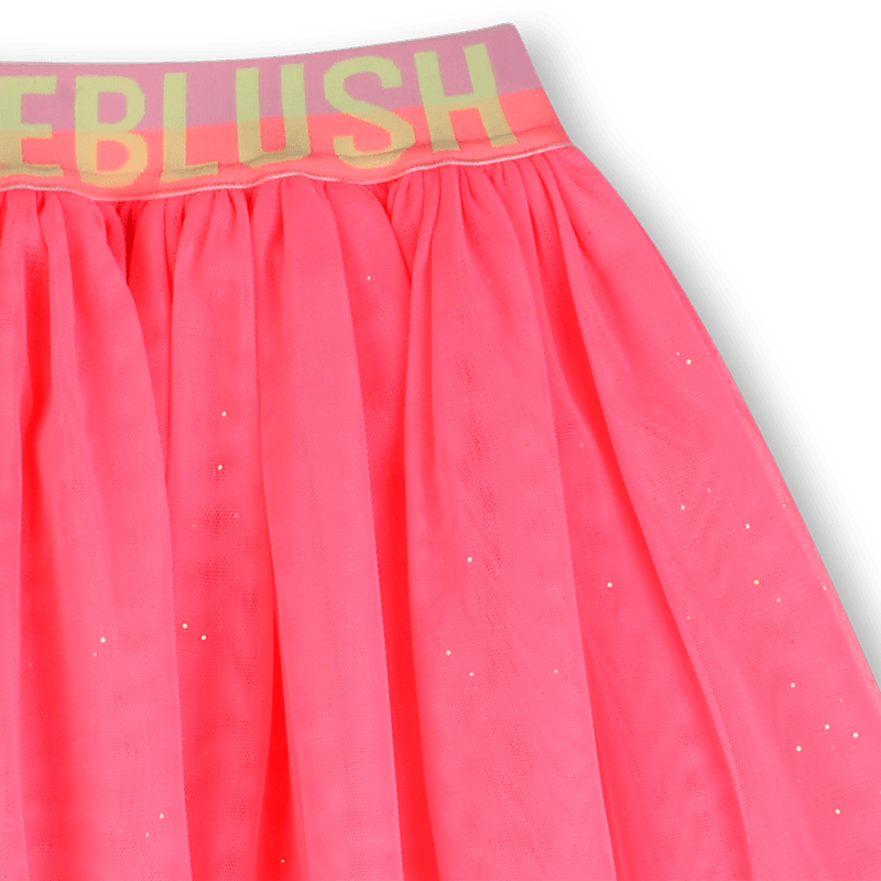 GONNA IN TULLE E PAILLETTES ROSA BILLIEBLUSH - Angel Luxury