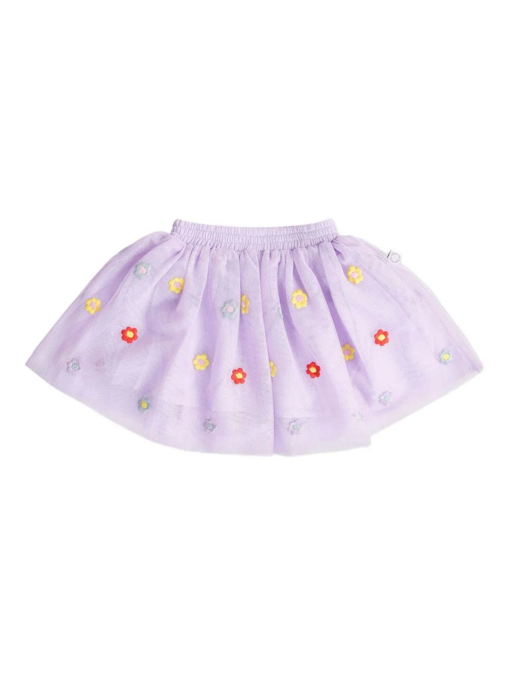 GONNA IN TULLE LILLA CON RICAMO FLOREALE STELLA MCCARTNEY - Angel Luxury