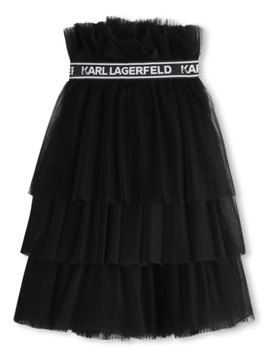 GONNA IN TULLE NERO KARL LAGERFELD - Angel Luxury