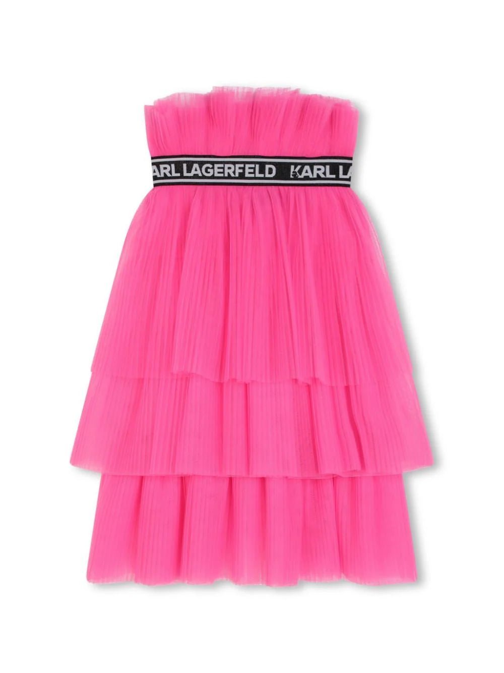 GONNA IN TULLE ROSA KARL LAGERFELD - Angel Luxury