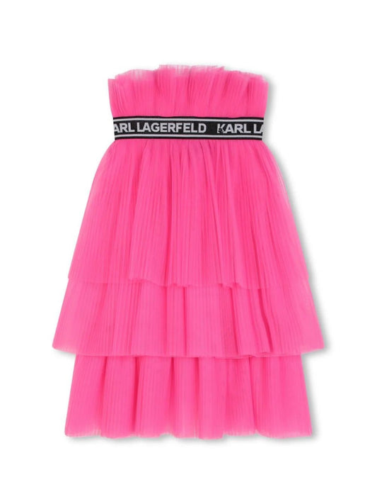 GONNA IN TULLE ROSA KARL LAGERFELD - Angel Luxury