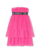 GONNA IN TULLE ROSA KARL LAGERFELD - Angel Luxury