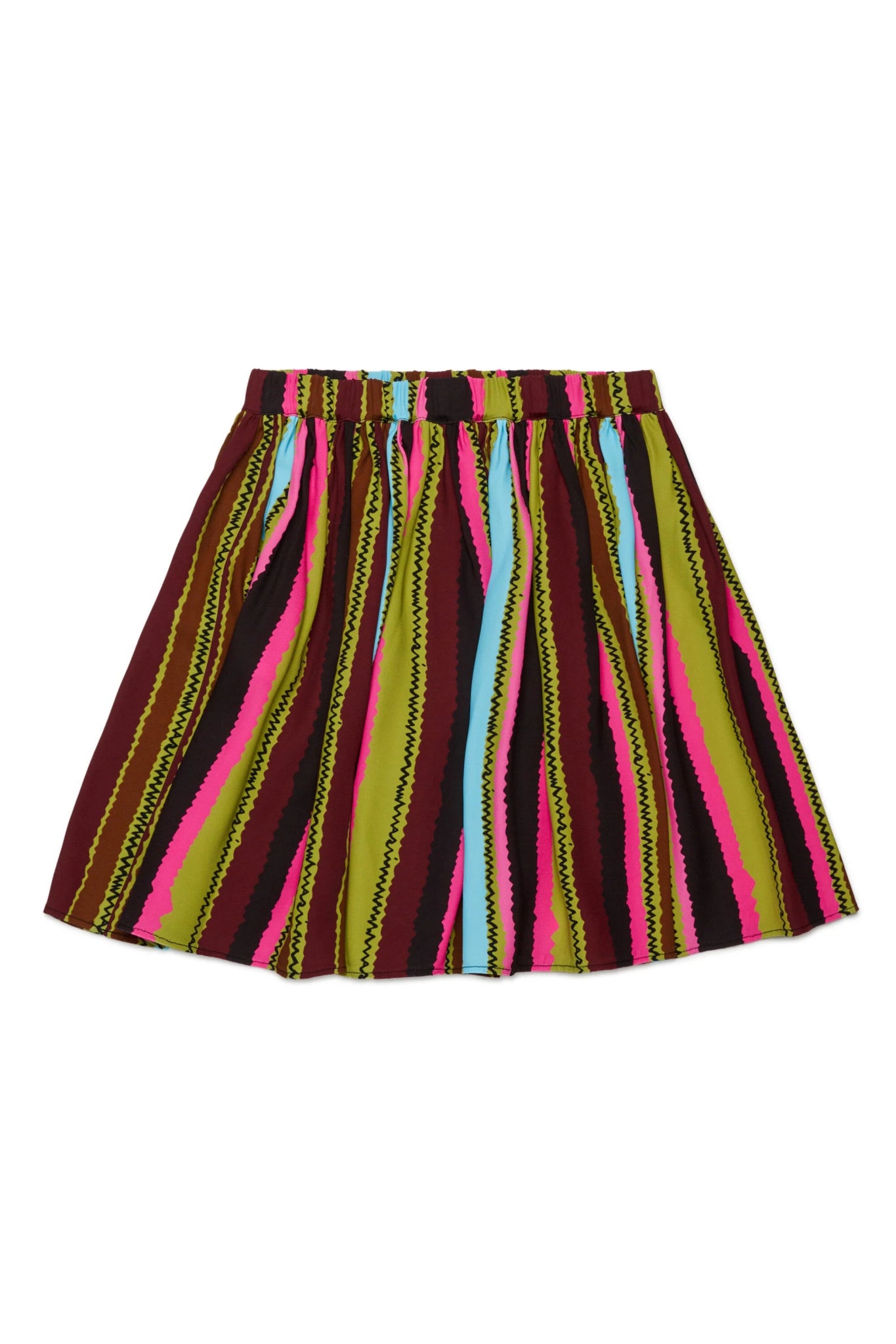 GONNA MULTICOLOR PLISSETTATA MARNI - Angel Luxury