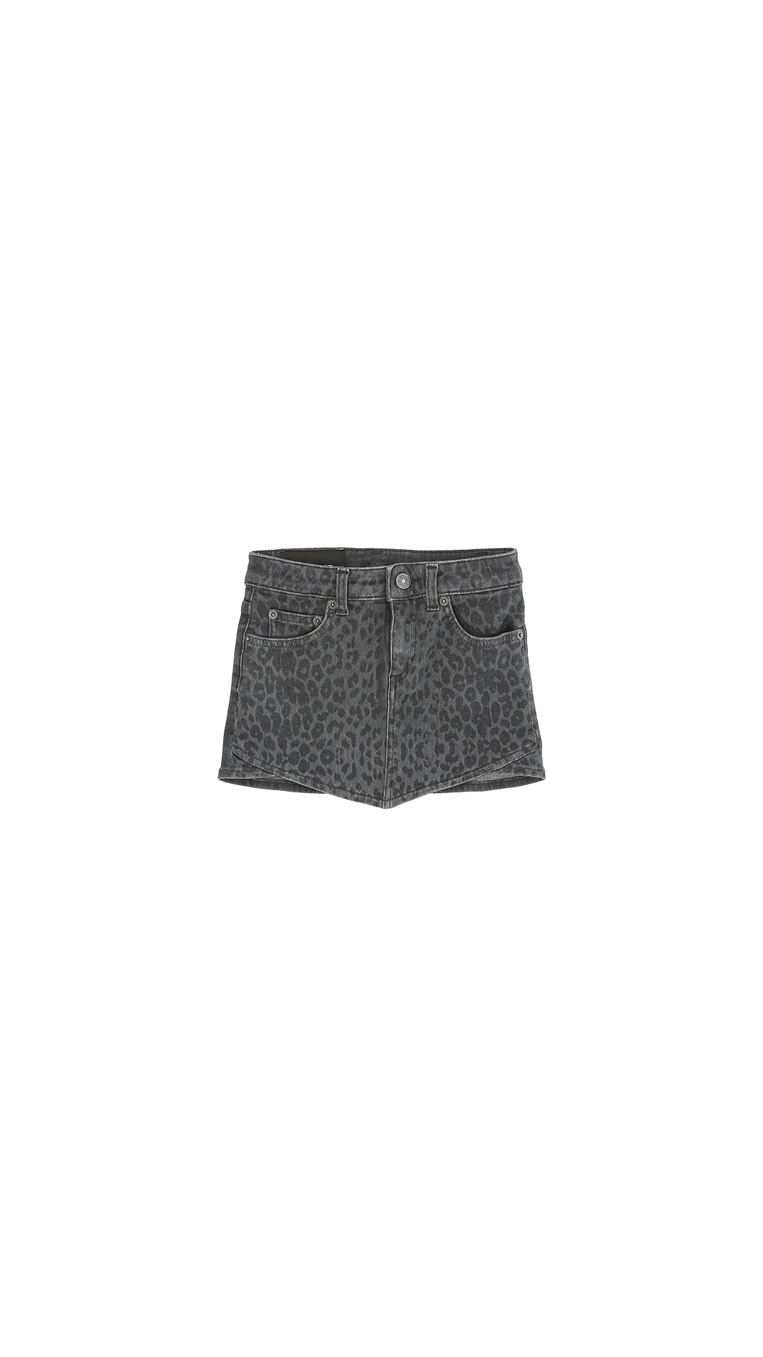 GONNA NERA MACULATA DONDUP - Angel Luxury