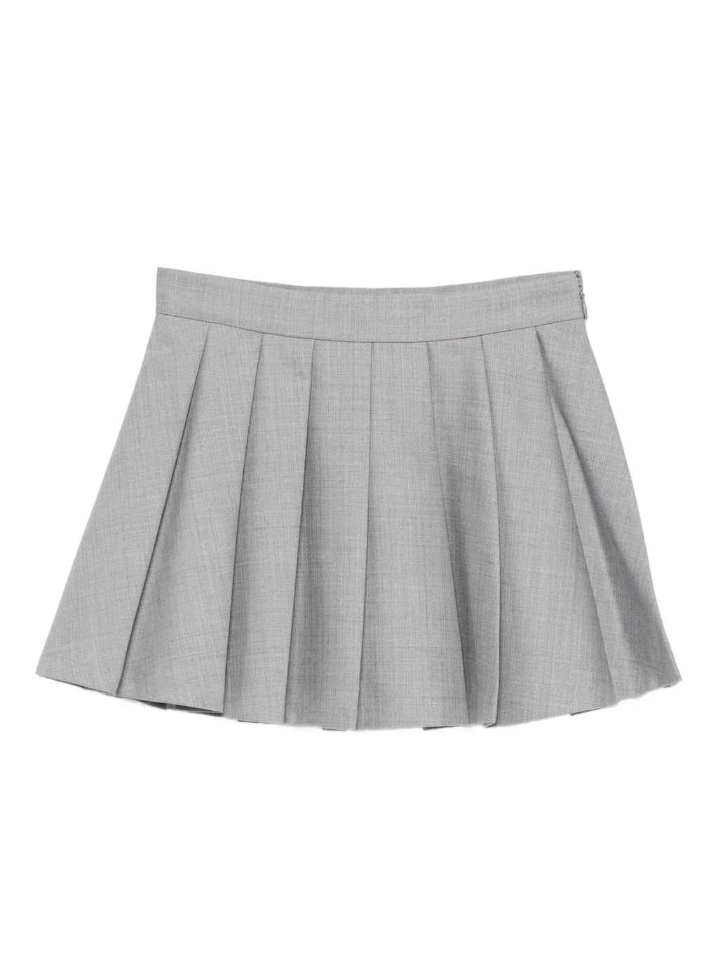 GONNA PLISSETTATA GRIGIA CON RICAMO PINKO - Angel Luxury