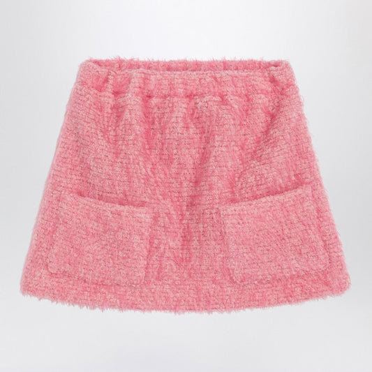 GONNA ROSA CON TASCHE DOUUOD - Angel Luxury