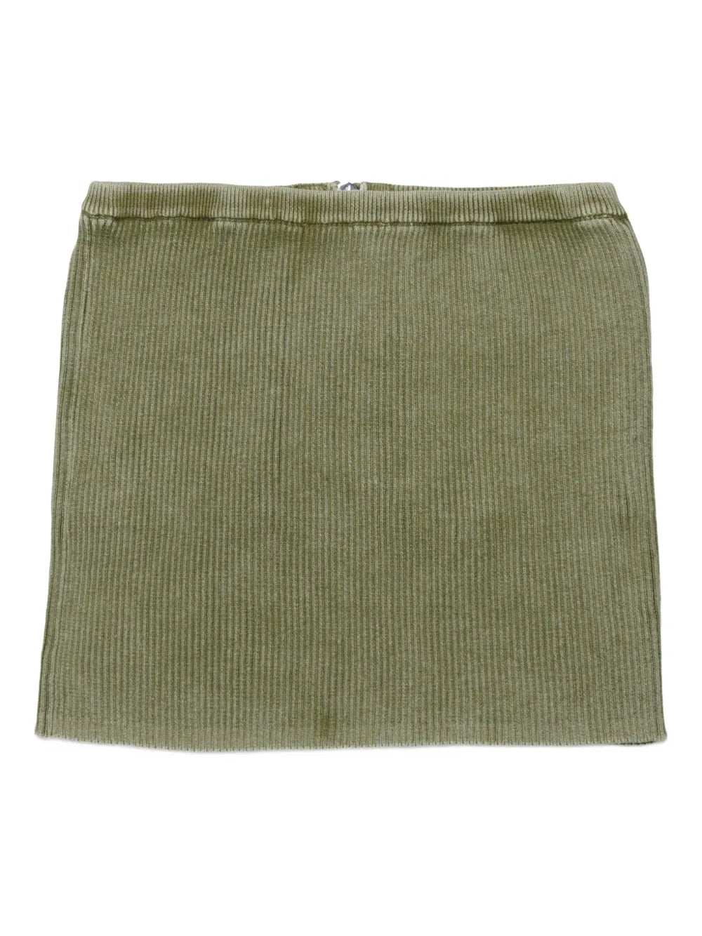 GONNA VERDE A COSTINE CON TASCHE E ZIP DIESEL - Angel Luxury