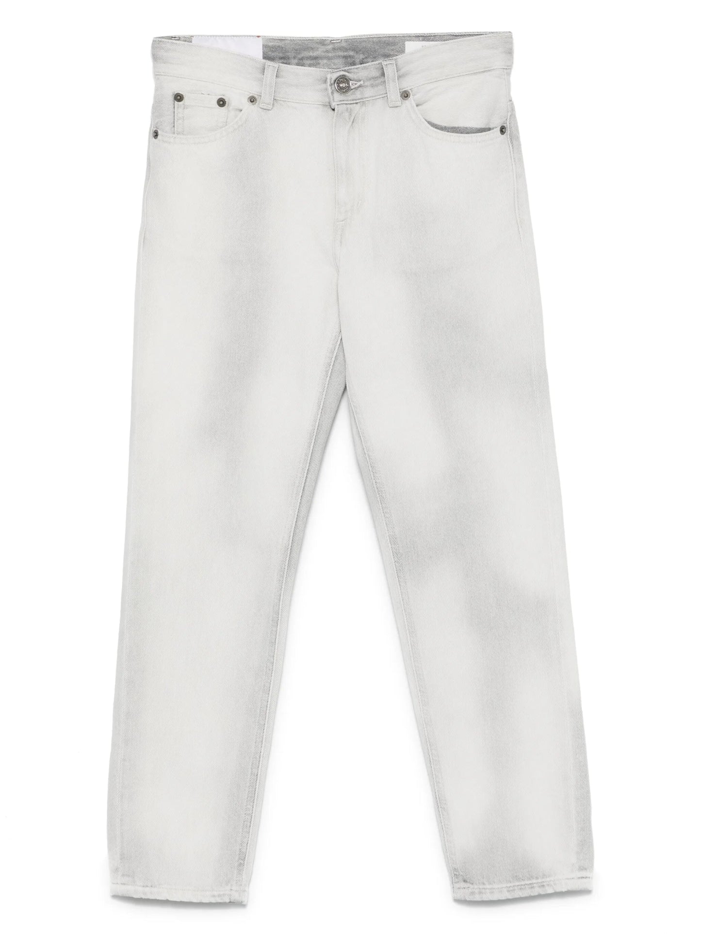 JEANS AFFUSOLATI IN DENIM GRIGIO DONDUP - Angel Luxury