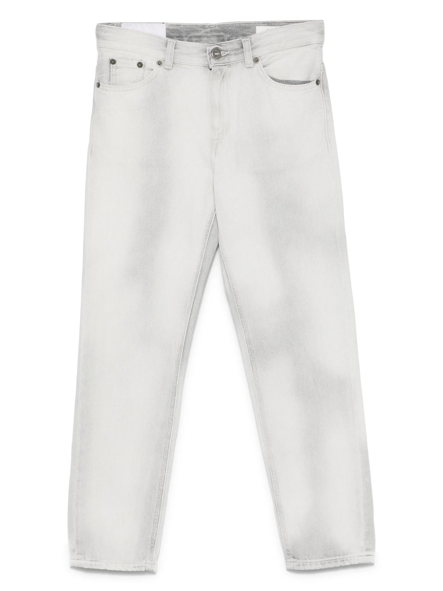 JEANS AFFUSOLATI IN DENIM GRIGIO DONDUP - Angel Luxury