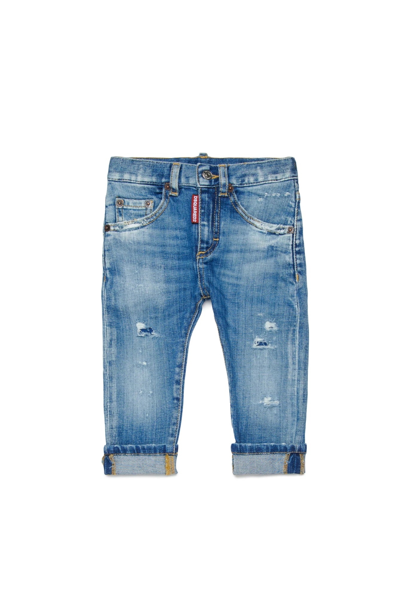 JEANS BLU CHIARO ELASTICIZZATO DSQUARED2 - Angel Luxury
