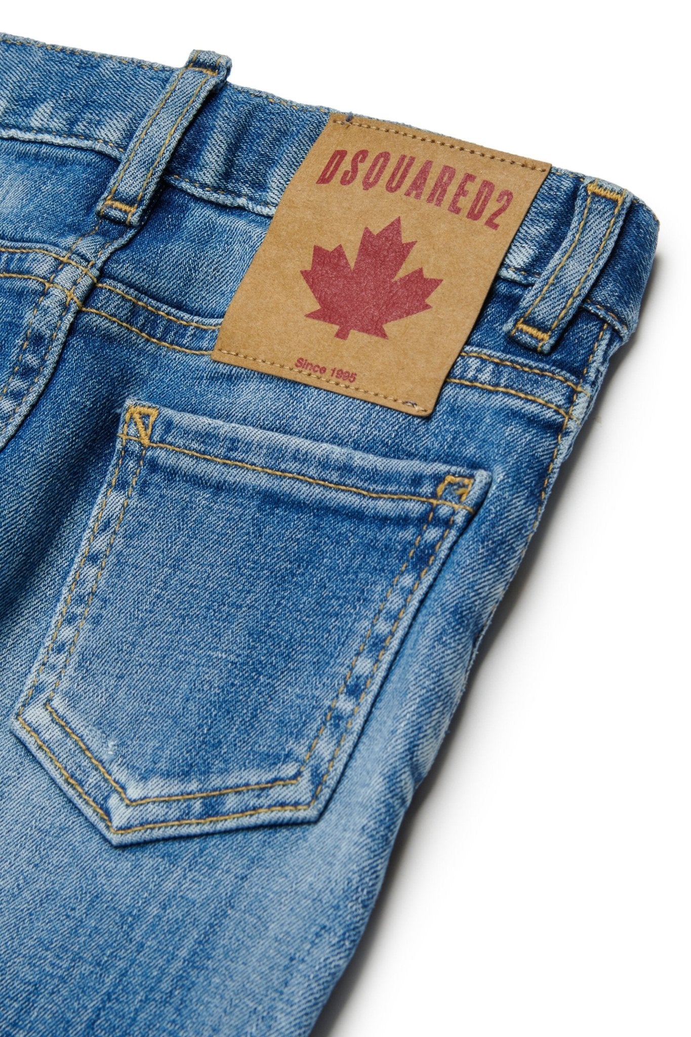 JEANS BLU CHIARO ELASTICIZZATO DSQUARED2 - Angel Luxury