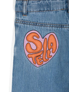 JEANS BLU CON STAMPA STELLA MCCARTNEY - Angel Luxury