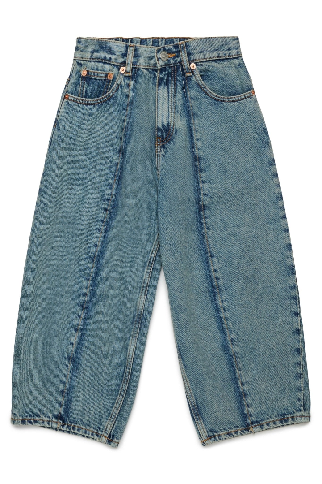 JEANS BLU EFFETTO PALLONCINO MAISON MARGIELA - Angel Luxury