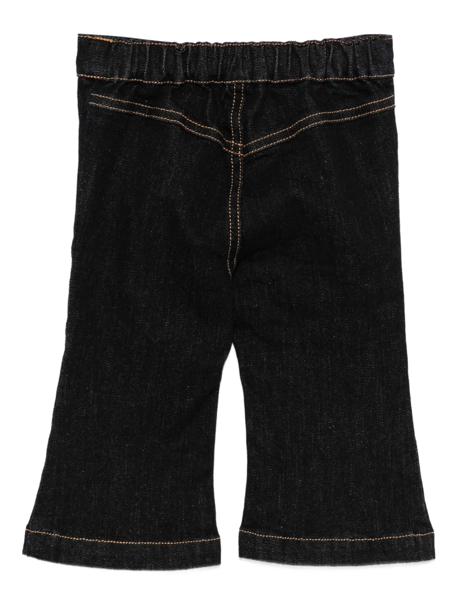 JEANS BLU SCURO CON BOTTONI ORO ELISABETTA FRANCHI - Angel Luxury