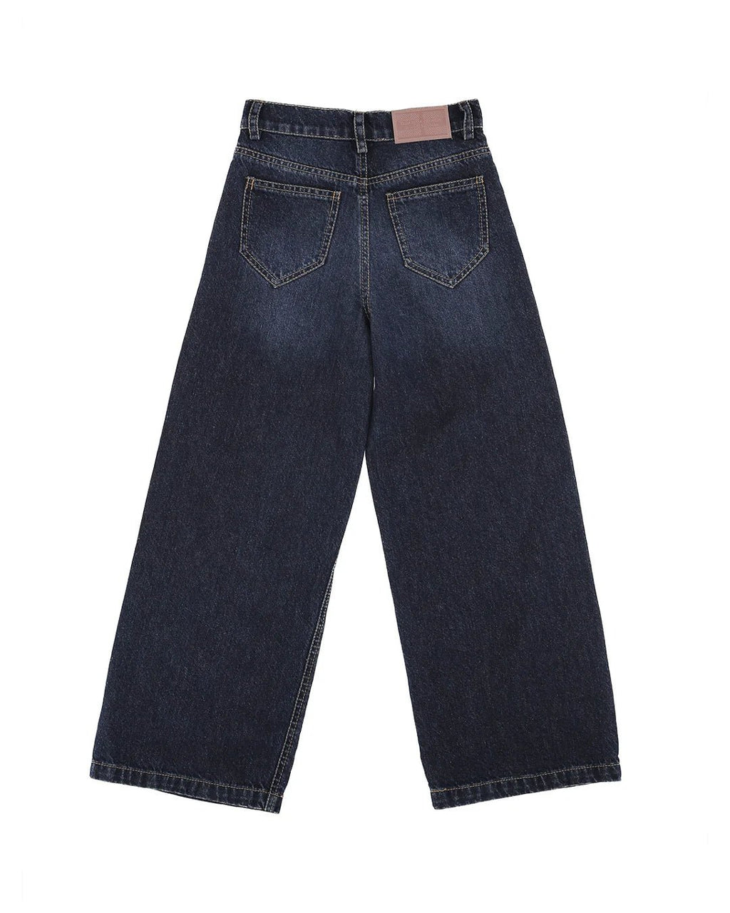 JEANS BLU SCURO CON IMPRONTA DOPPIA SFUMATA ELISABETTA FRANCHI - Angel Luxury