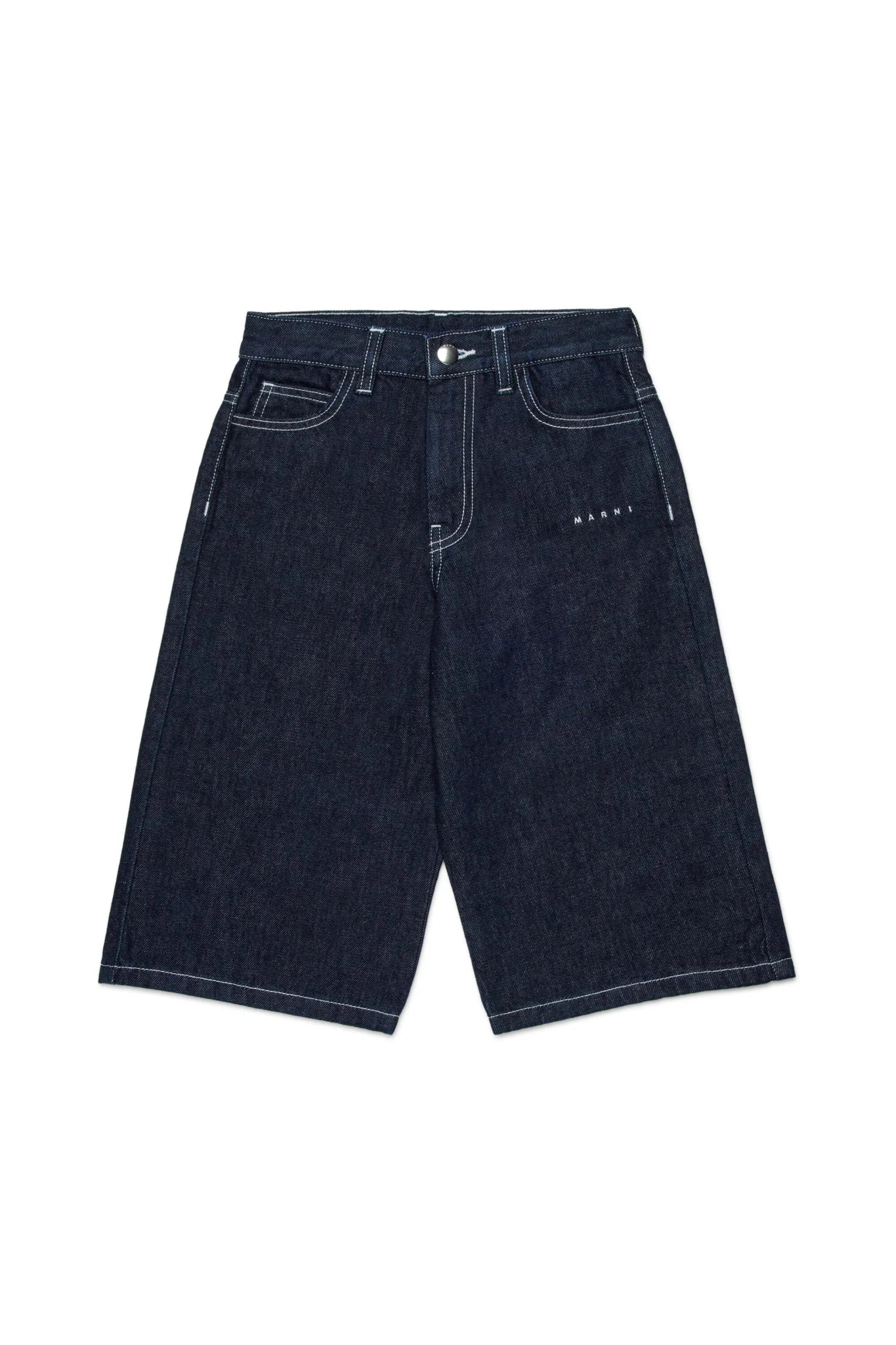 JEANS BLU SCURO CON LOGO MARNI - Angel Luxury