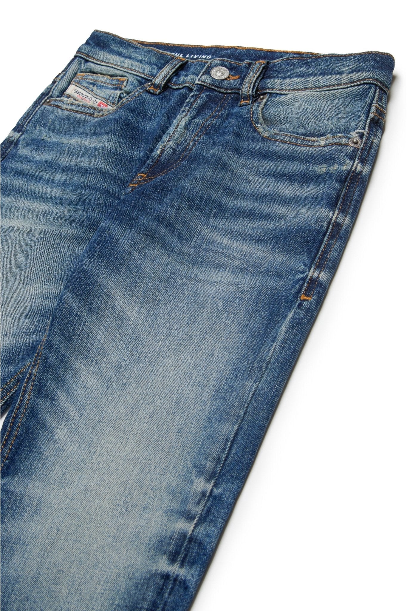 JEANS BLU SCURO CON STRAPPI DIESEL - Angel Luxury