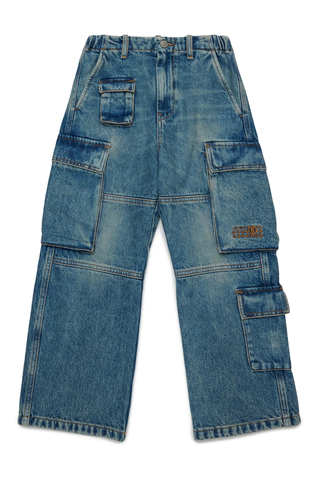 JEANS CARGO BLU MAISON MARGIELA - Angel Luxury