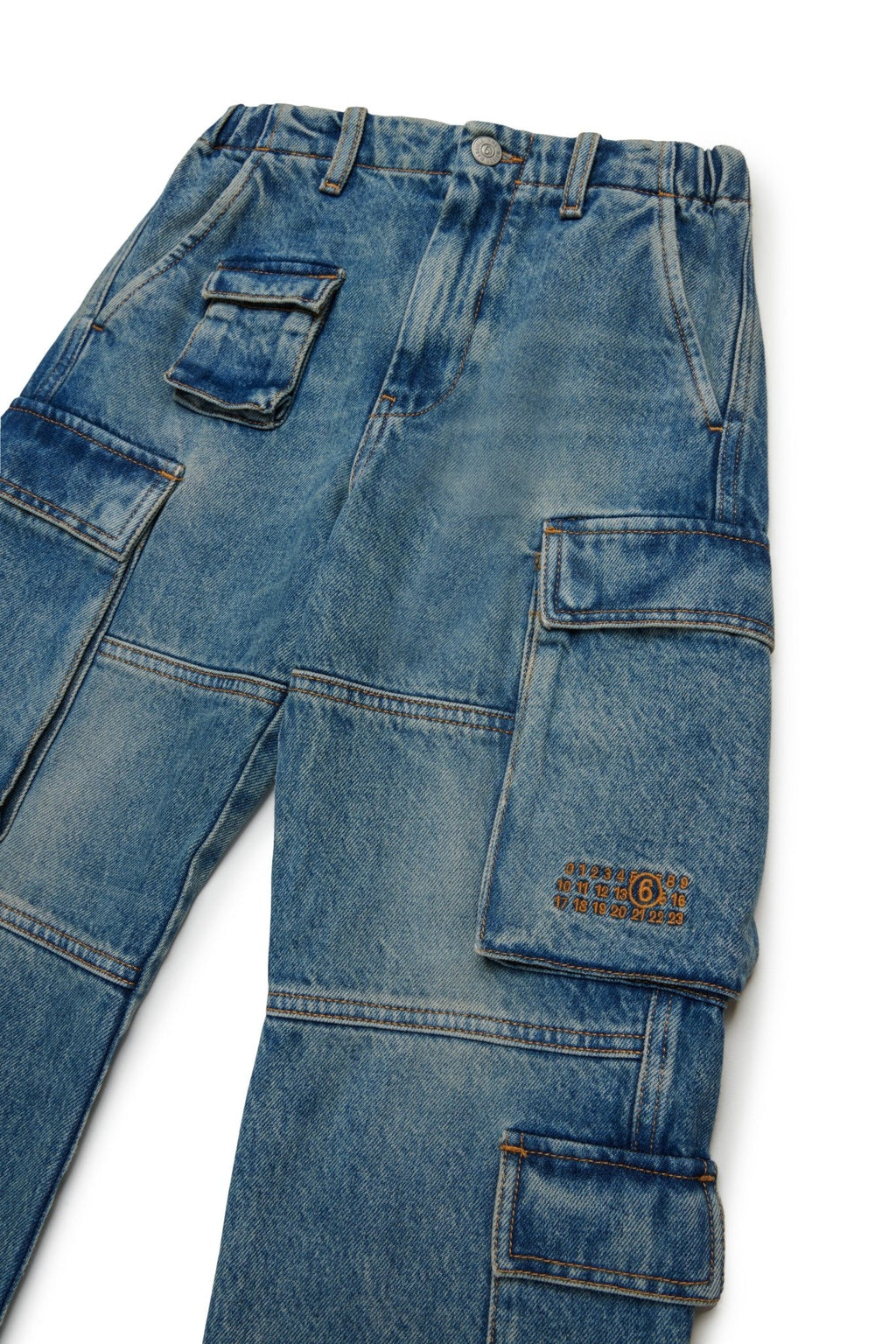 JEANS CARGO BLU MAISON MARGIELA - Angel Luxury