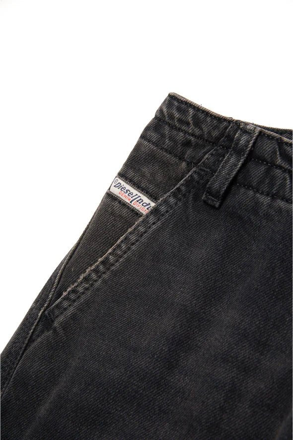 JEANS CARGO NERO DIESEL - Angel Luxury