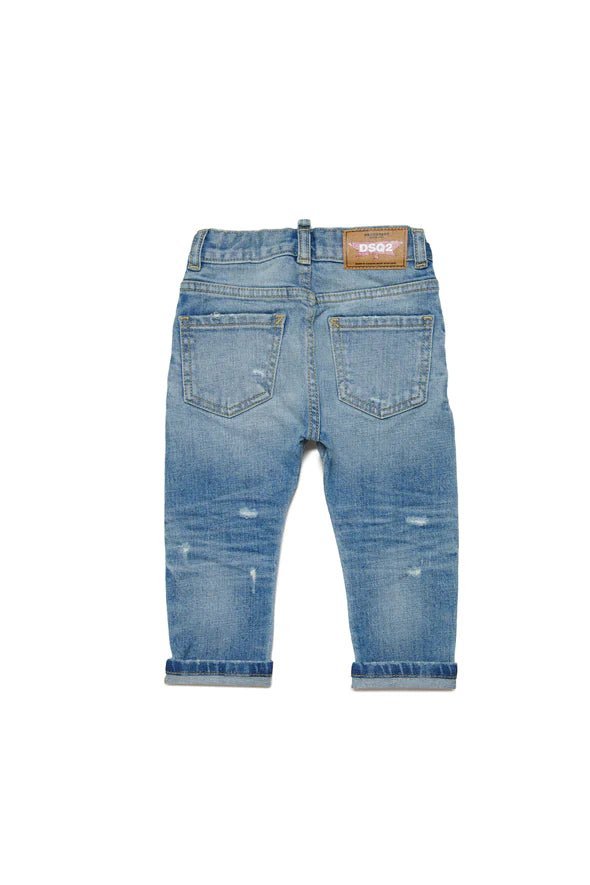 JEANS CHIARO CON ROTTURE DSQUARED2 - Angel Luxury