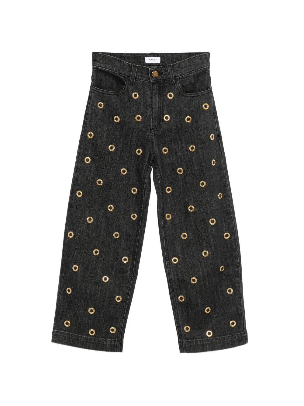 JEANS CON APPLICAZZIONI ORO PINKO - Angel Luxury