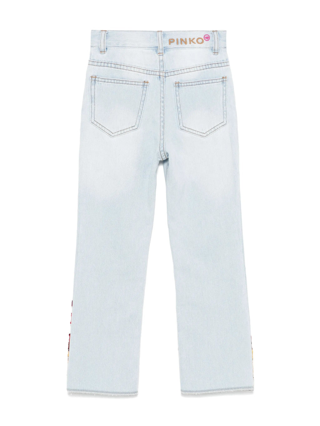 JEANS CON PAILLETTES PINKO - Angel Luxury