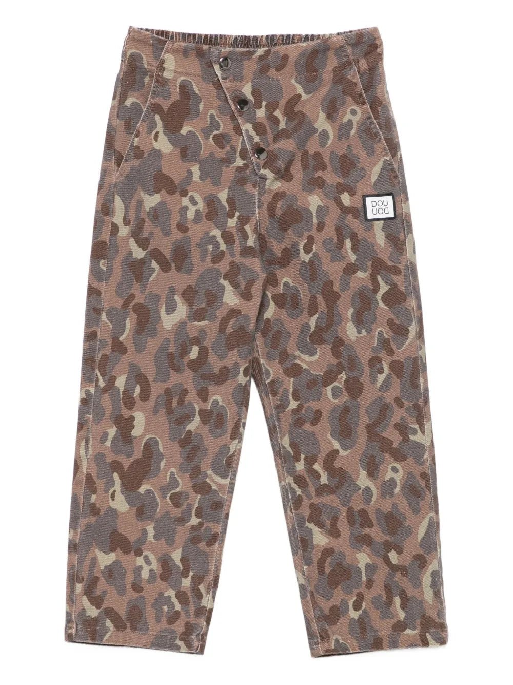 JEANS CON STAMPA CAMOUFLAGE DOUUOD - Angel Luxury