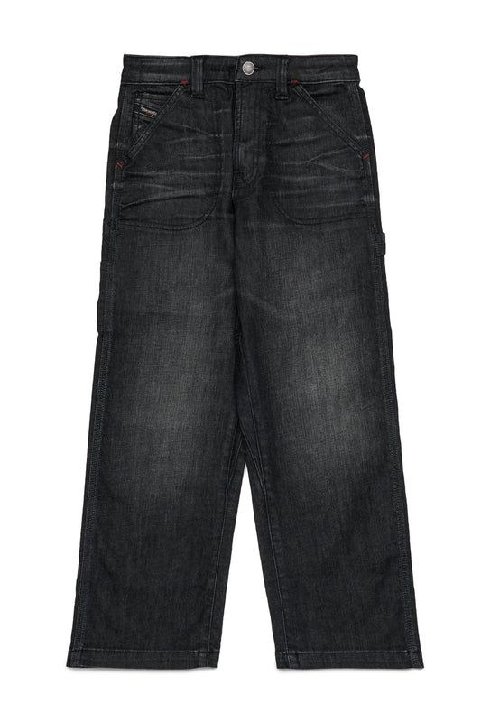 JEANS D - BART DENIM NERO DIESEL - Angel Luxury