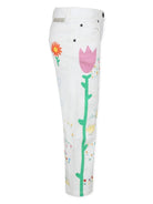 JEANS DIRITTI A FIORI STELLA MCCARTNEY - Angel Luxury