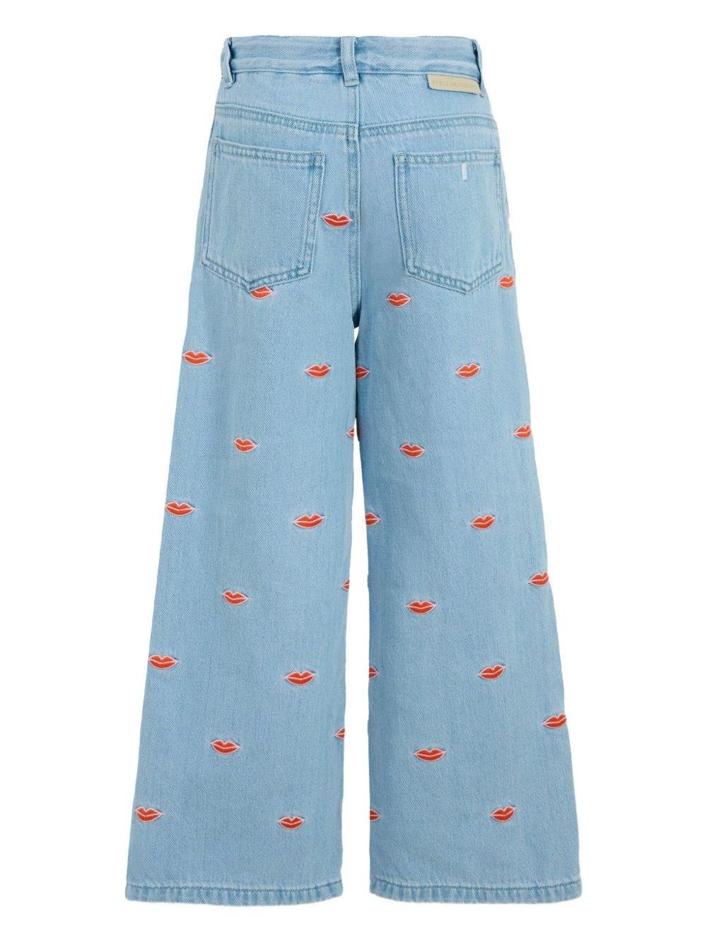 JEANS GAMBA LARGA CON GAMBA LARGA STELLA MCCARTNEY - Angel Luxury