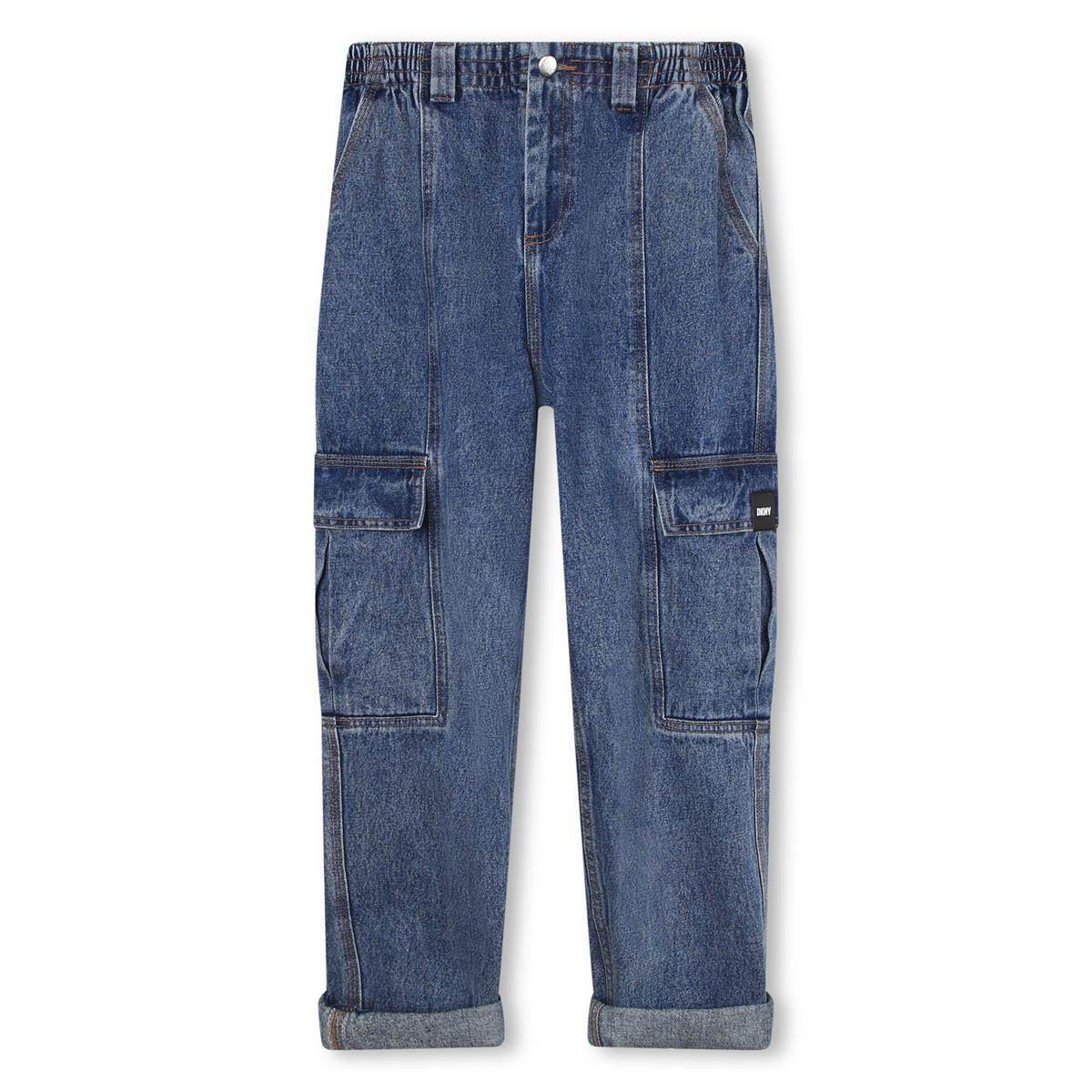 JEANS IN COTONE DKNY - Angel Luxury