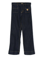 JEANS IN DENIM BLUE ELISABETTA FRANCHI - Angel Luxury