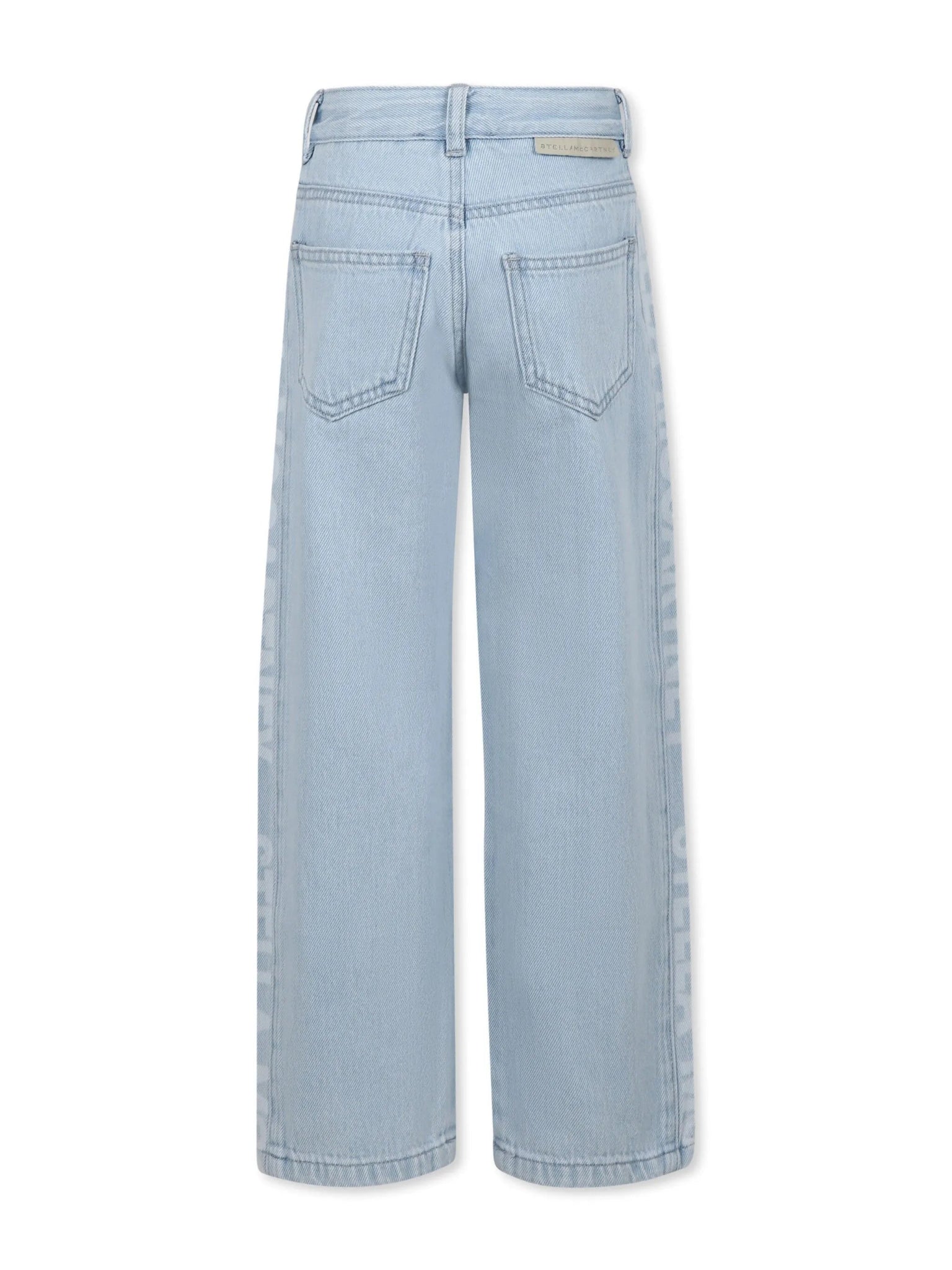 JEANS IN DENIM CHIARO LOGATO STELLA MCCARTNEY - Angel Luxury