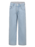 JEANS IN DENIM CHIARO LOGATO STELLA MCCARTNEY - Angel Luxury