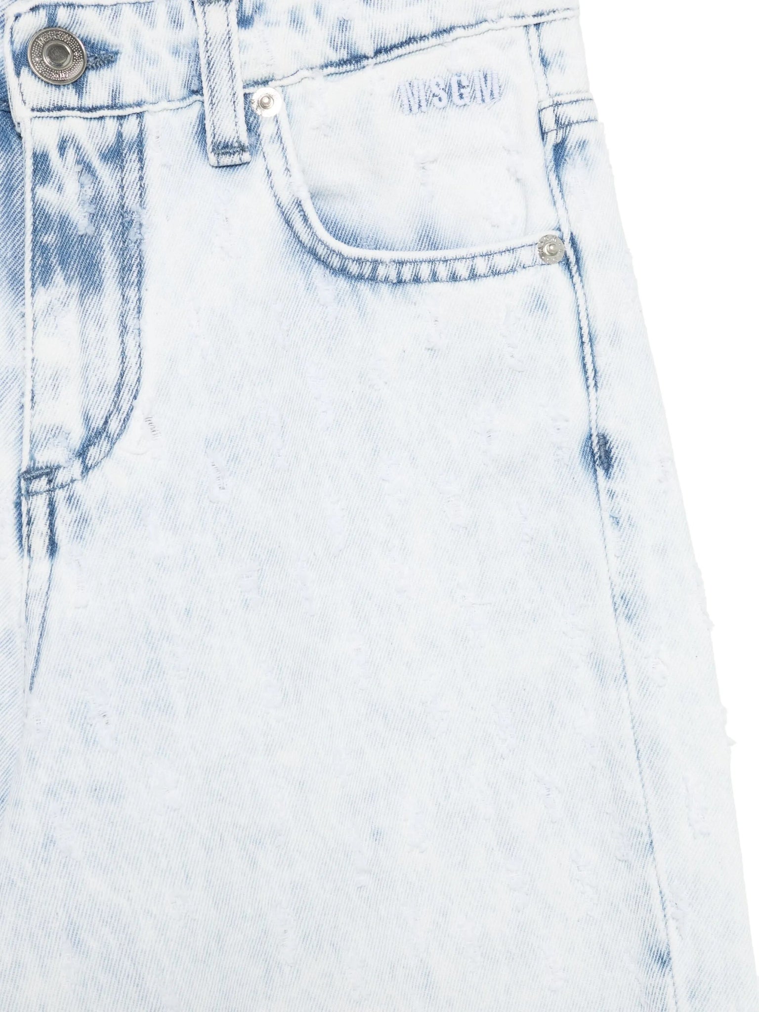 JEANS IN DENIM CHIARO MSGM - Angel Luxury