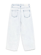 JEANS IN DENIM CHIARO MSGM - Angel Luxury