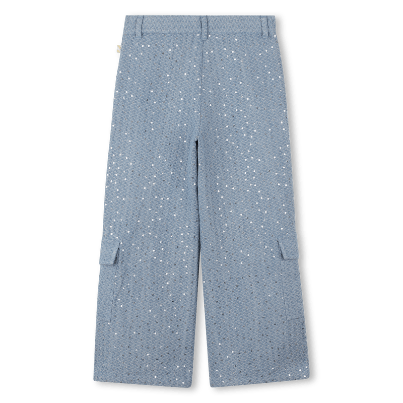 JEANS IN DENIM CON PAILLETTES BILLIEBLUSH - Angel Luxury