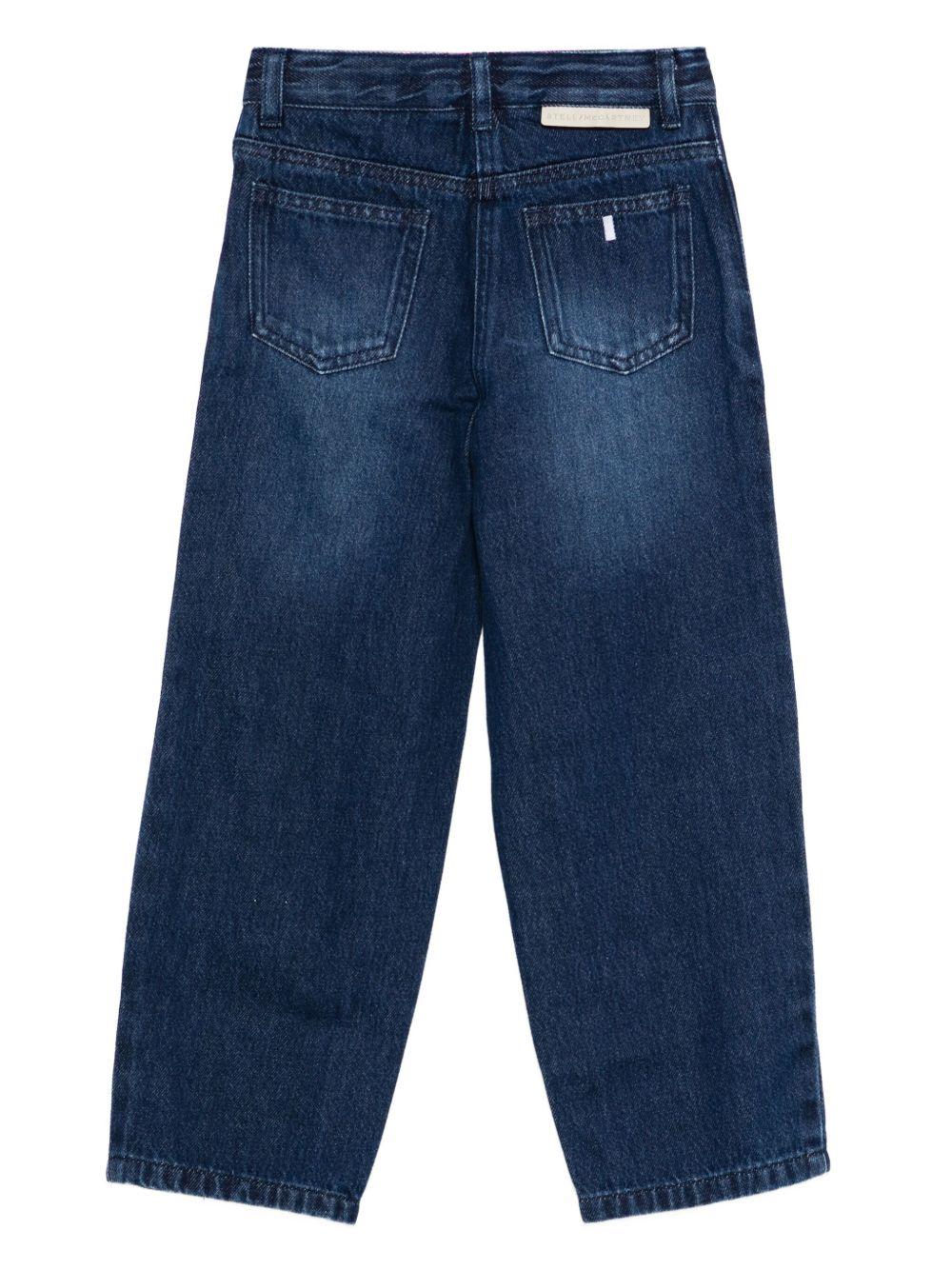 JEANS IN DENIM CON RICAMI STELLA MCCARTNEY - Angel Luxury